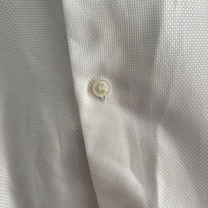 Custom-made HERMES white dress shirt #QY1AM0