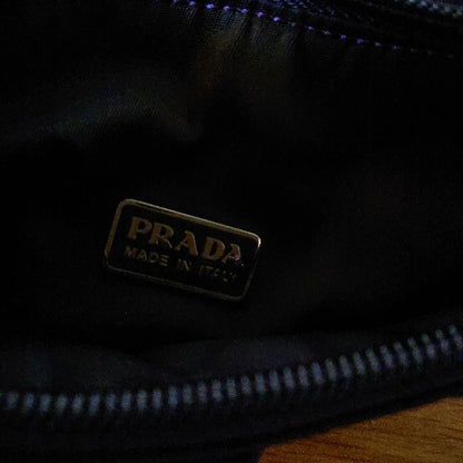 PRADA MV519 Accessory Pouch Nylon Mini Bag Purple #QY7YP0