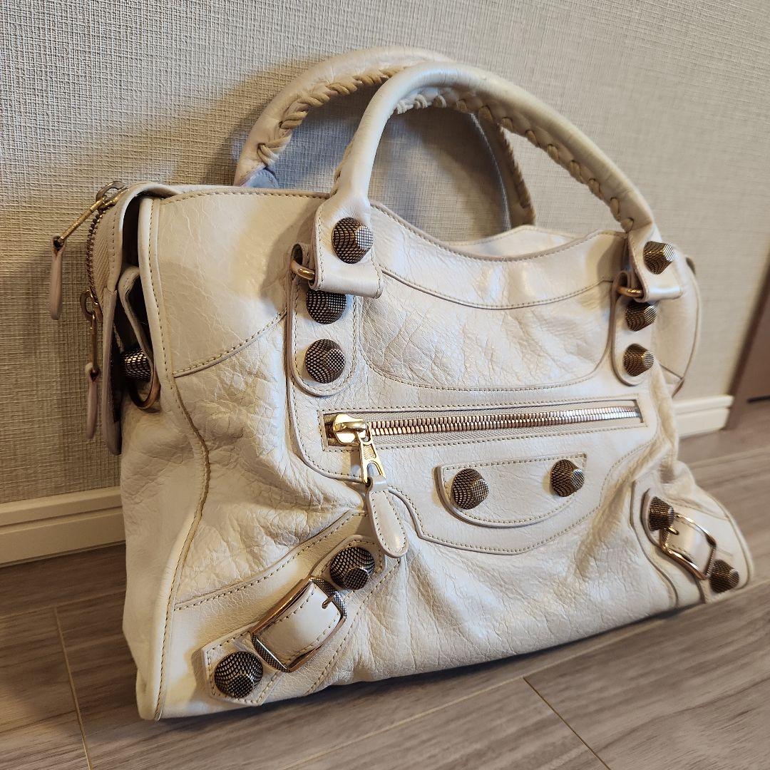 Balenciaga Leather Handbag Cleaned #QYF9HW