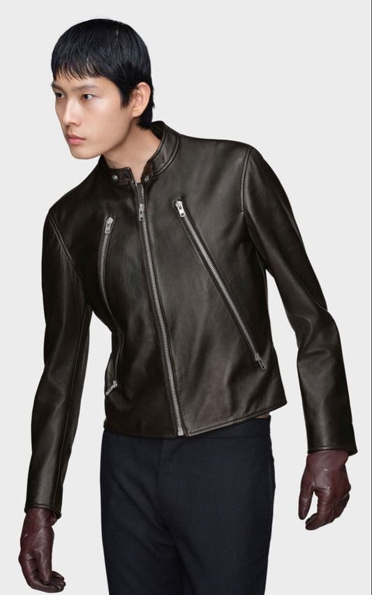 Size 44 Maison Margiela H-shaped single rider jacket #QY72PB