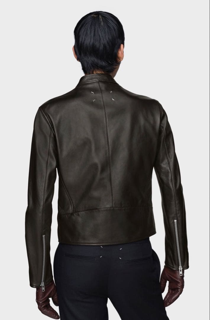 Size 44 Maison Margiela H-shaped single rider jacket #QY72PB