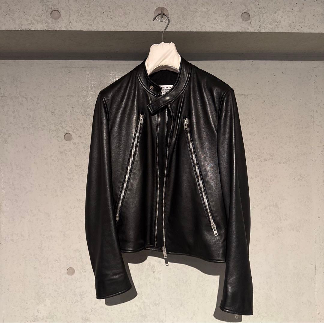 Size 44 Maison Margiela H-shaped single rider jacket #QY72PB