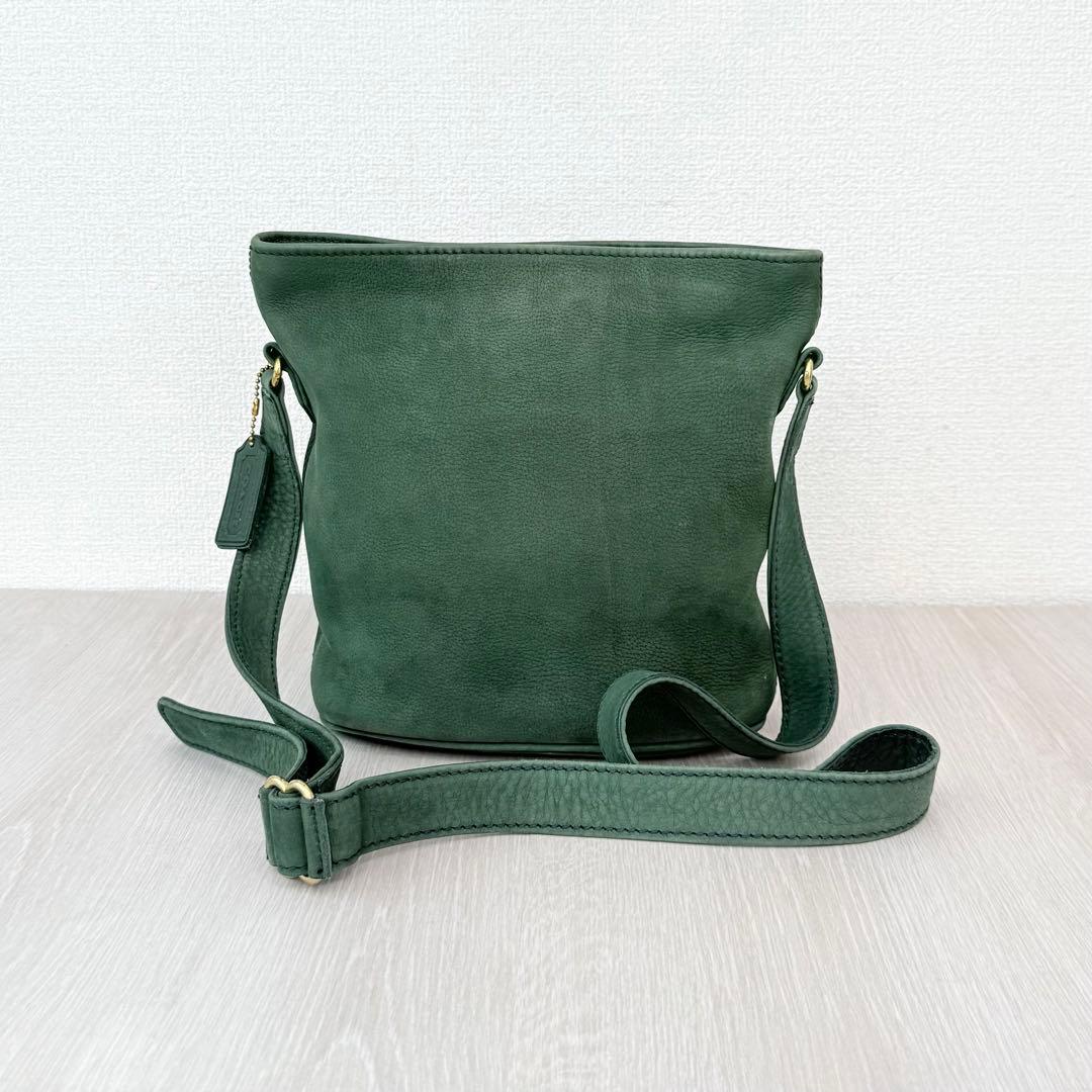 Old Coach Sonoma Nubuc Bucket Bag Nubuck Cowhide Leather #QY6VFI
