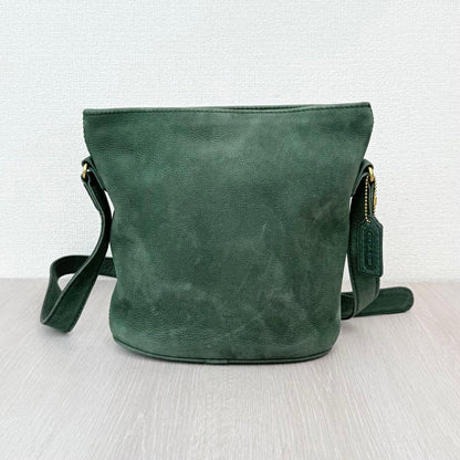 Old Coach Sonoma Nubuc Bucket Bag Nubuck Cowhide Leather #QY6VFI