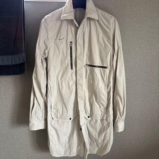 Stone Island, beige long shirt, size S #PGEL0W