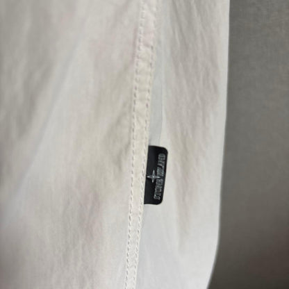 Stone Island, beige long shirt, size S #PGEL0W