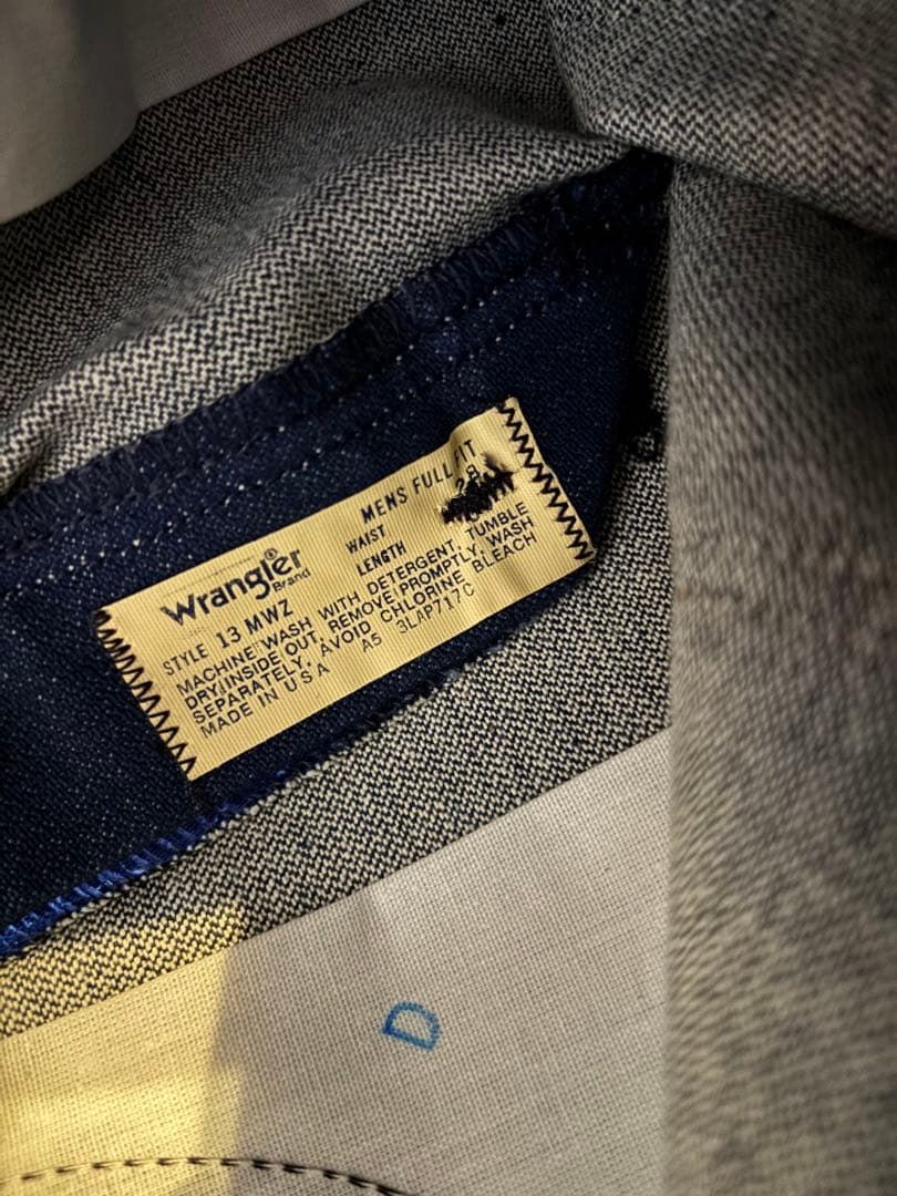 Wrangler / 13MWZ / 28×30 80s deadstock #QYCO9V