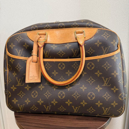 LOUIS VUITTON Monogram Brown Handbag #QYJYD5