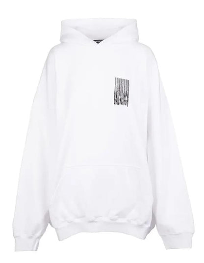 BALENCIAGA XXS Balenciaga Barcode Logo Hoodie Parka #QYH5UP