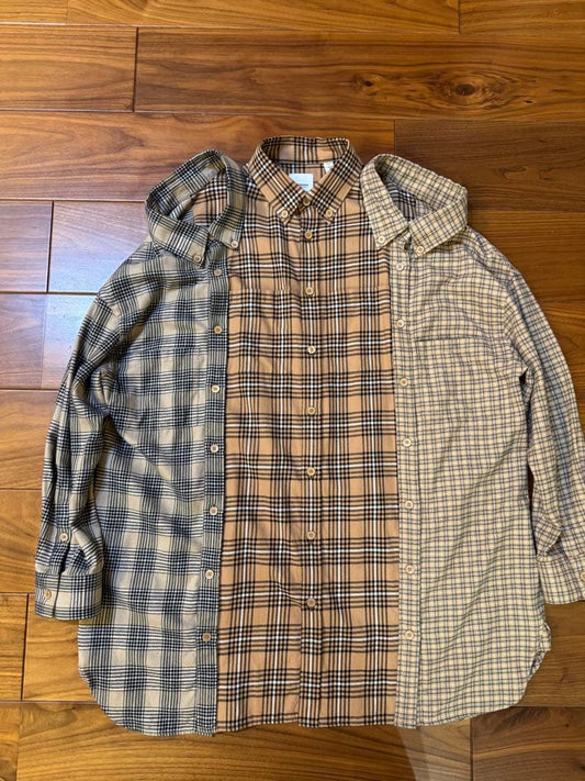 Burberry winter 2020 flannel shirt #PG4XVO