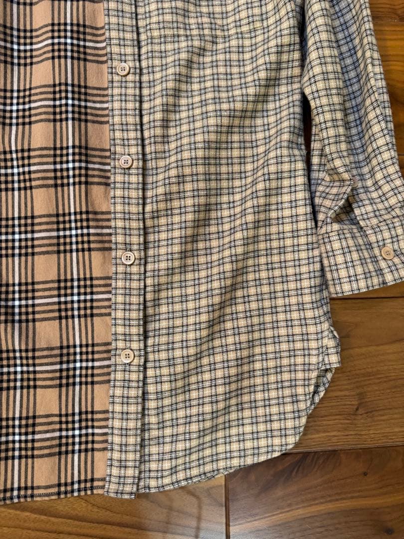 Burberry winter 2020 flannel shirt #PG4XVO