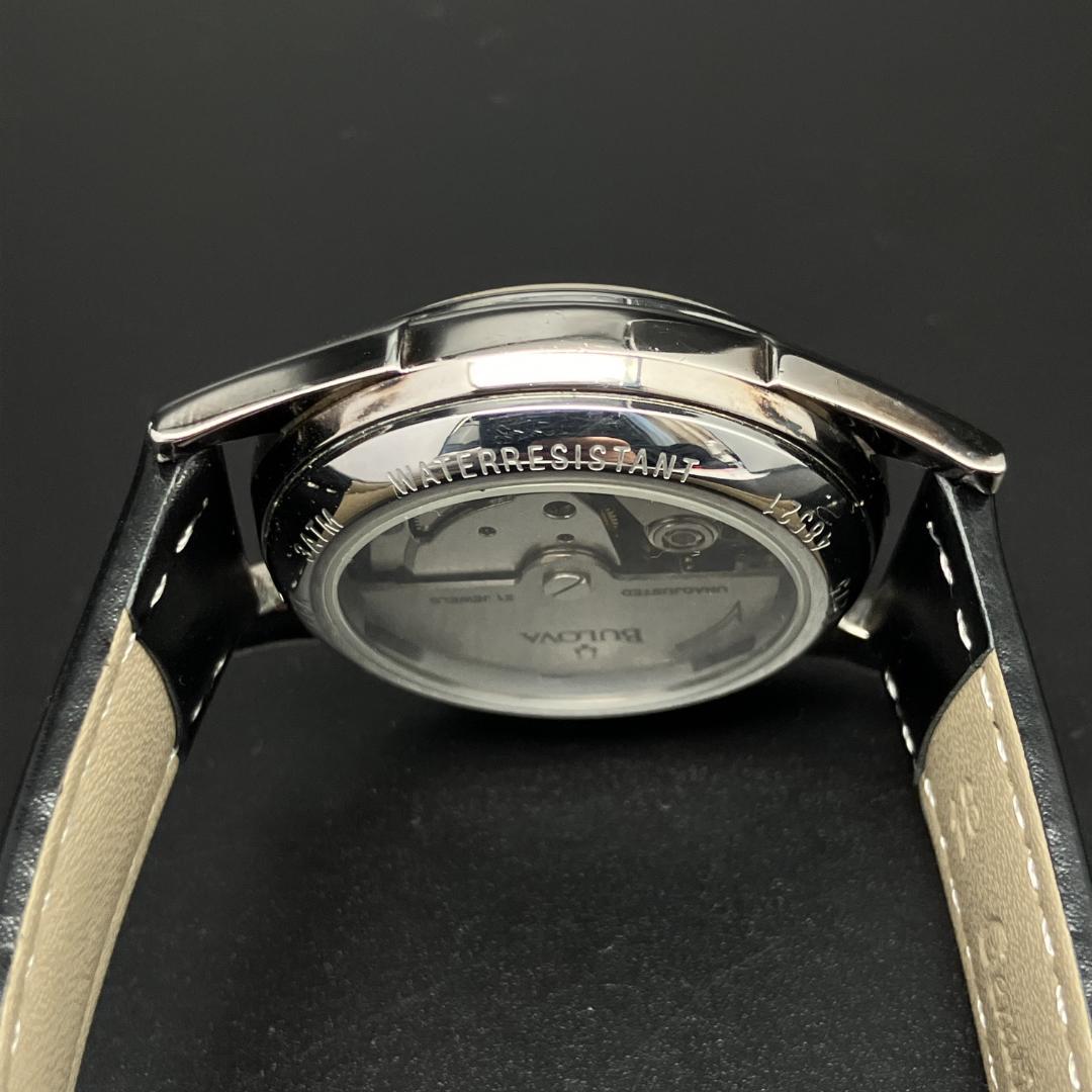 Bulova BVC304 watch with skeleton case back #QYI85N