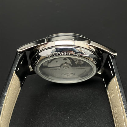 Bulova BVC304 watch with skeleton case back #QYI85N