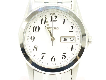 Seiko Men's Quartz Watch 7N43-0AM0 White Dial 18711414 #QYF0OK