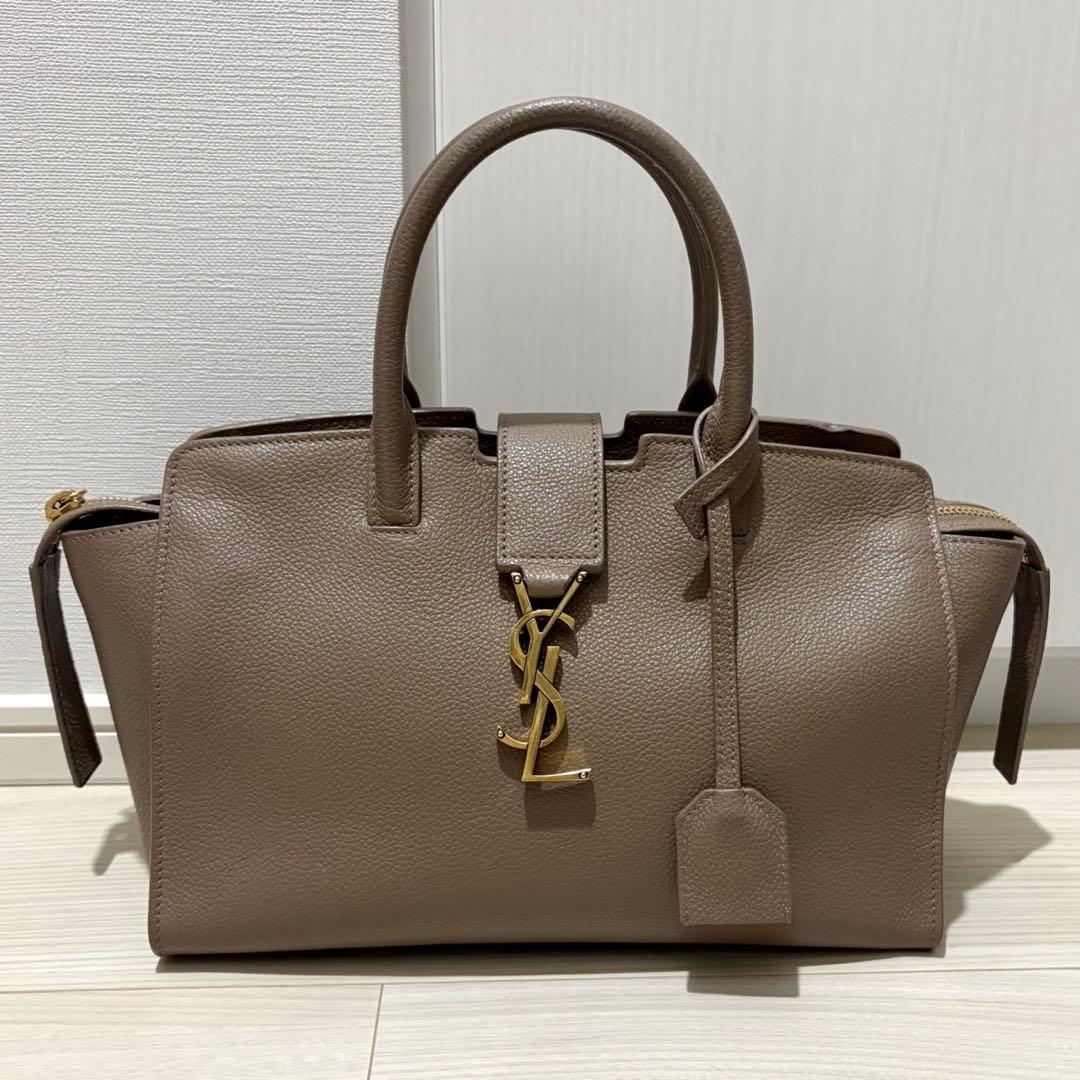 Saint Laurent Downtown Cabas Black W26xH17xD13cm Leather #QYDK8T
