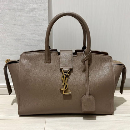 Saint Laurent Downtown Cabas Black W26xH17xD13cm Leather #QYDK8T