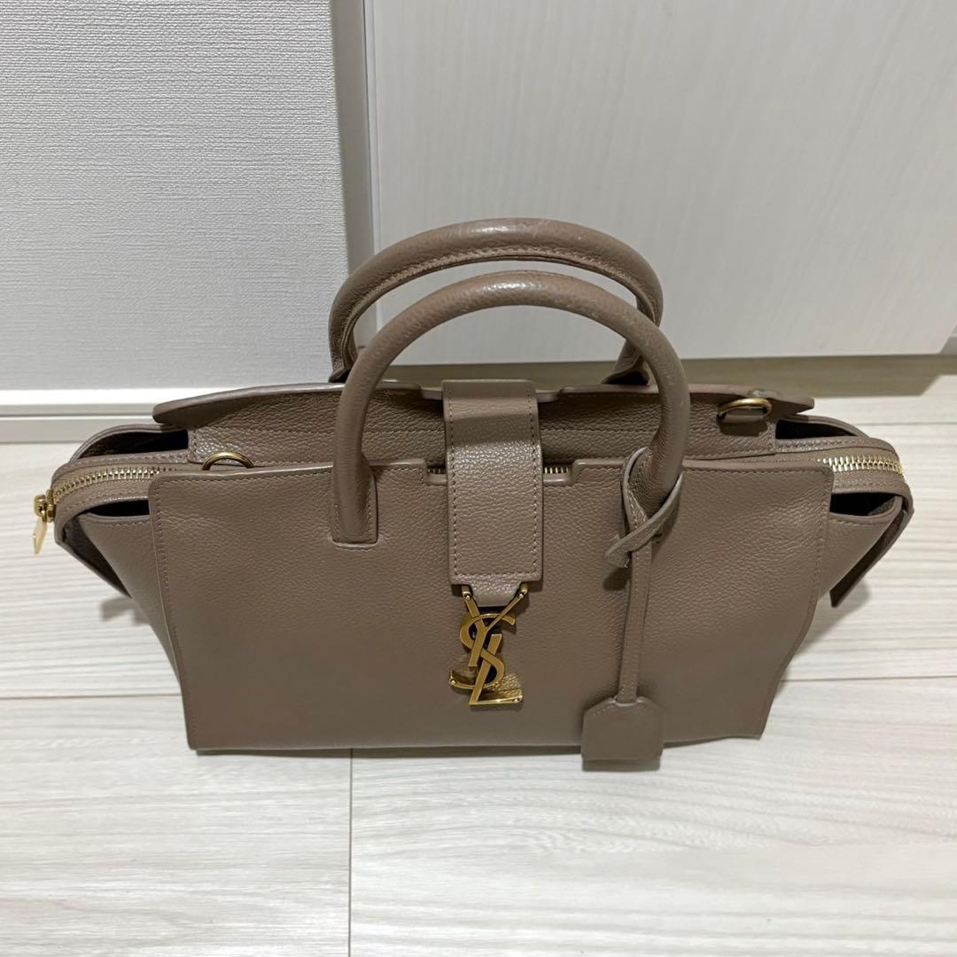 Saint Laurent Downtown Cabas Black W26xH17xD13cm Leather #QYDK8T