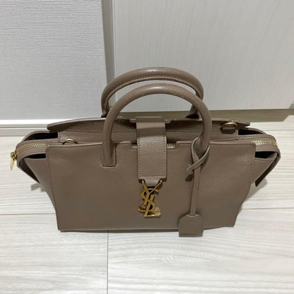Saint Laurent Downtown Cabas Black W26xH17xD13cm Leather #QYDK8T