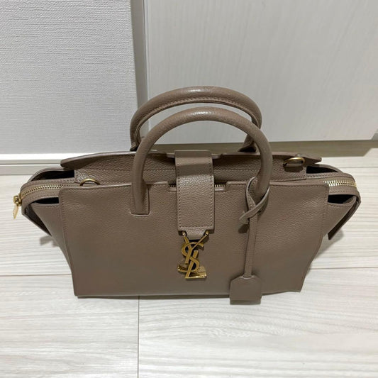 Saint Laurent Downtown Cabas Black W26xH17xD13cm Leather #QYDK8T
