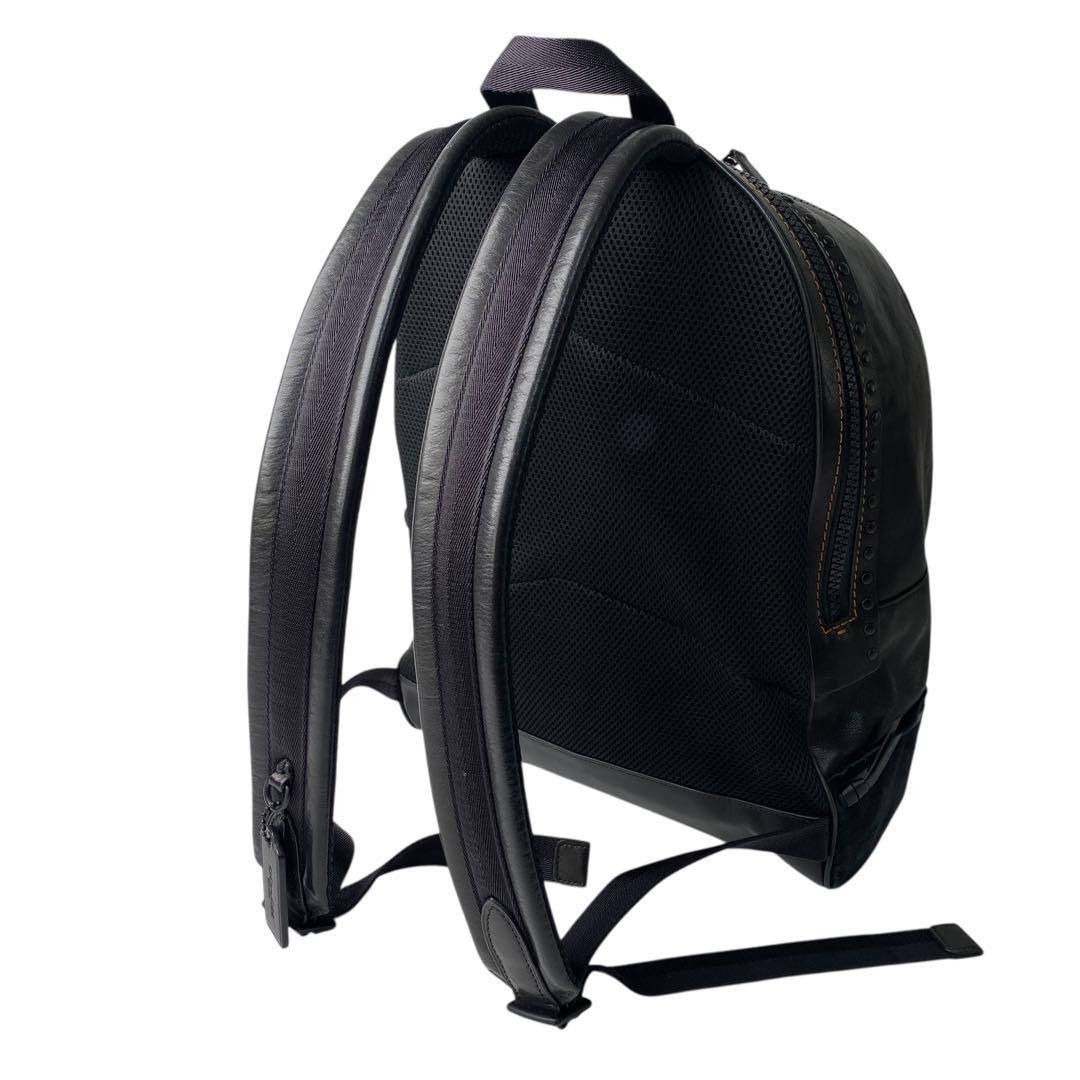 COACH backpack 36472 Black Leather #QYF0GV