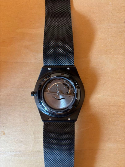 Skagen Model Automatic Midnight Stainless Steel Mesh #QYJ36I