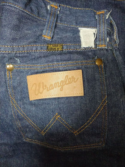 60s 70s Vintage WRANGLER 13mwz Jeans Denim Size 30 #QY7C6R