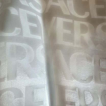VERSACE Men's White Logo Dress Shirt, Size 40 #QYDAPJ