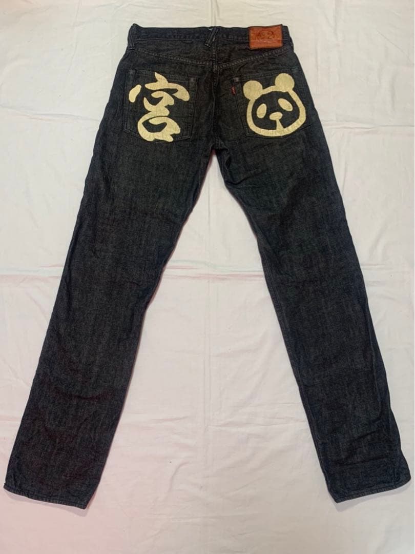 EVISU No2 SPECIAL panda Ueno denim jeans #QODIZG