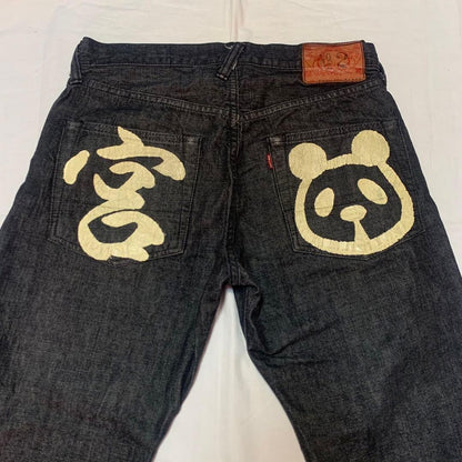 EVISU No2 SPECIAL panda Ueno denim jeans #QODIZG