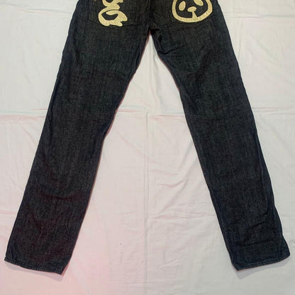 EVISU No2 SPECIAL panda Ueno denim jeans #QODIZG
