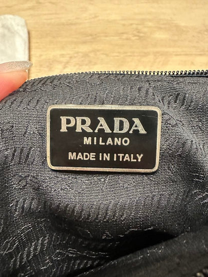 PRADA wool handbag, gray #QY3NJ6