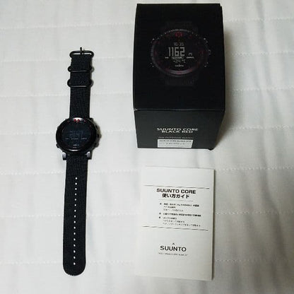 SUUNTO CORE BLACK RED #PFHT2A