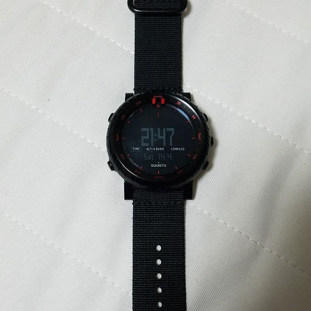 SUUNTO CORE BLACK RED #PFHT2A