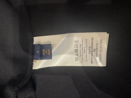 LOUIS VUITTON Double-Face Travel Hoodie Zip S Black #QY3FKD