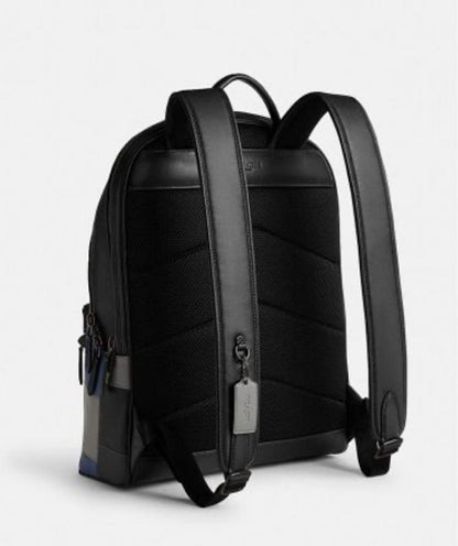 COACH Charter Backpack Patchwork Leather C Hardware #QYIG6G