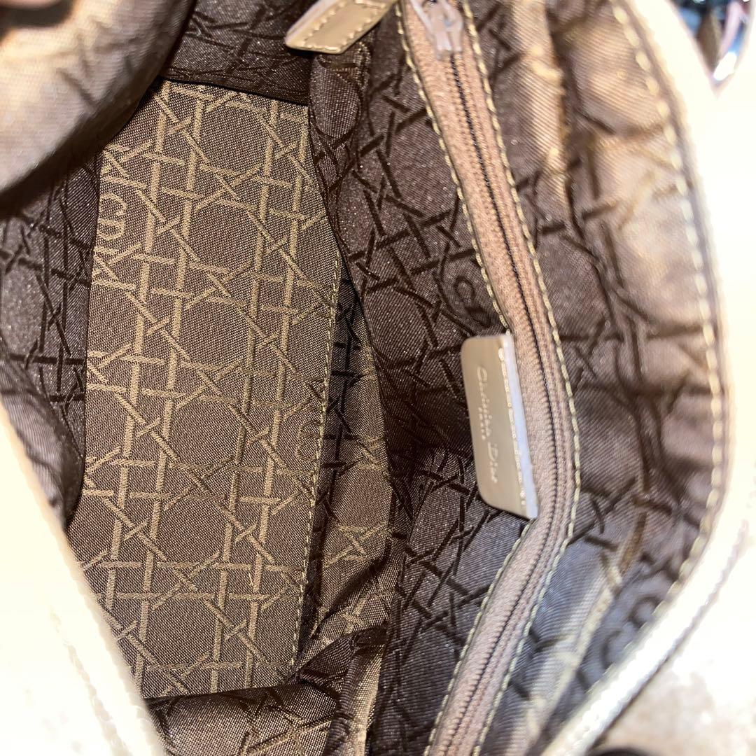 Lady Dior handbag, felt, beige #QY451K
