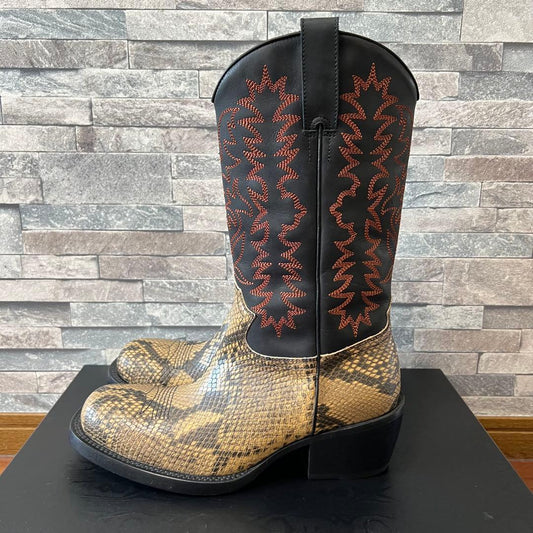 DRIES VAN NOTEN Western Boots 2018 Spring/Summer #QY3V4I