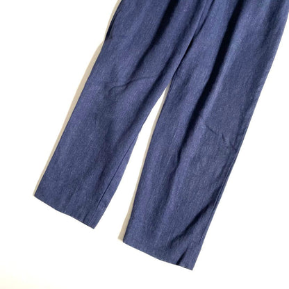 4688 Komori Wide Pants French Blue Back Strap Pants #QOHTDU