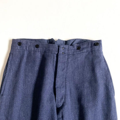 4688 Komori Wide Pants French Blue Back Strap Pants #QOHTDU