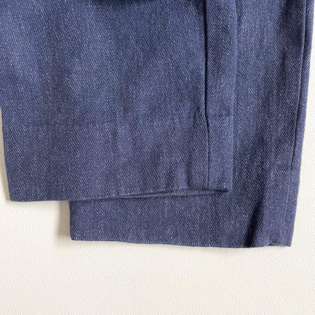 4688 Komori Wide Pants French Blue Back Strap Pants #QOHTDU