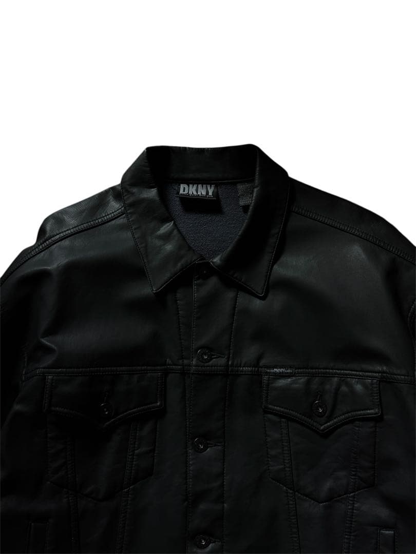 DKNY 90's 3rd Type PVC Tracker Jacket #QYJY5N