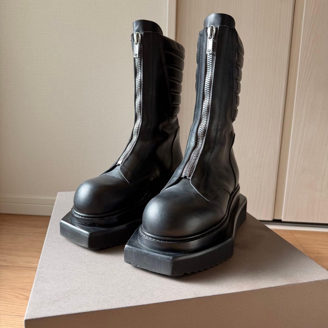 Rick Owens Luxor Moto Cyclops Boots 39 #QYEKW6