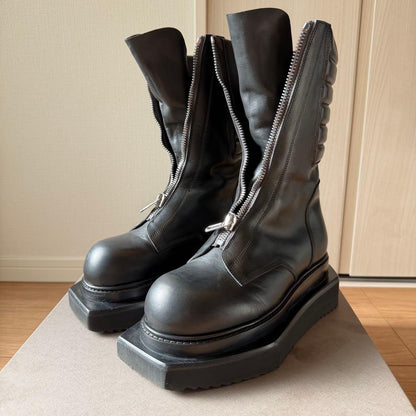 Rick Owens Luxor Moto Cyclops Boots 39 #QYEKW6