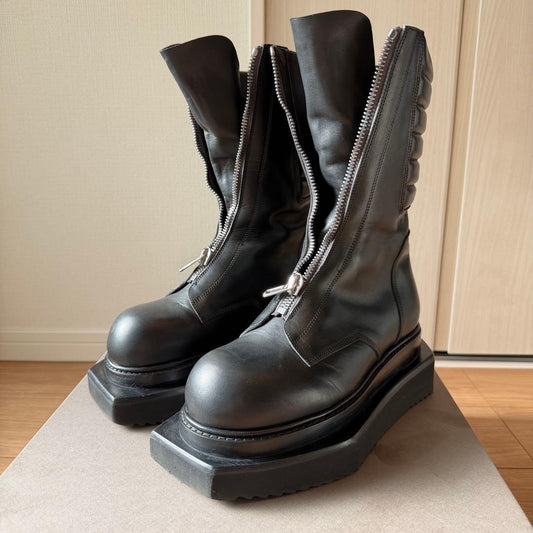 Rick Owens Luxor Moto Cyclops Boots 39 #QYEKW6
