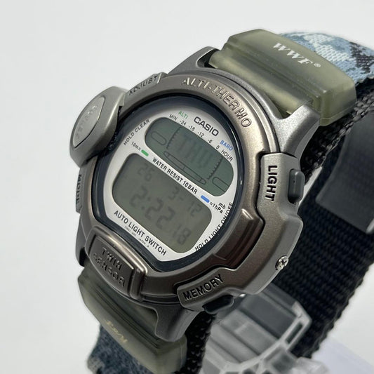 CASIO Pro Trek PRL-20 1678 WWF Panda Model #QYI7X2
