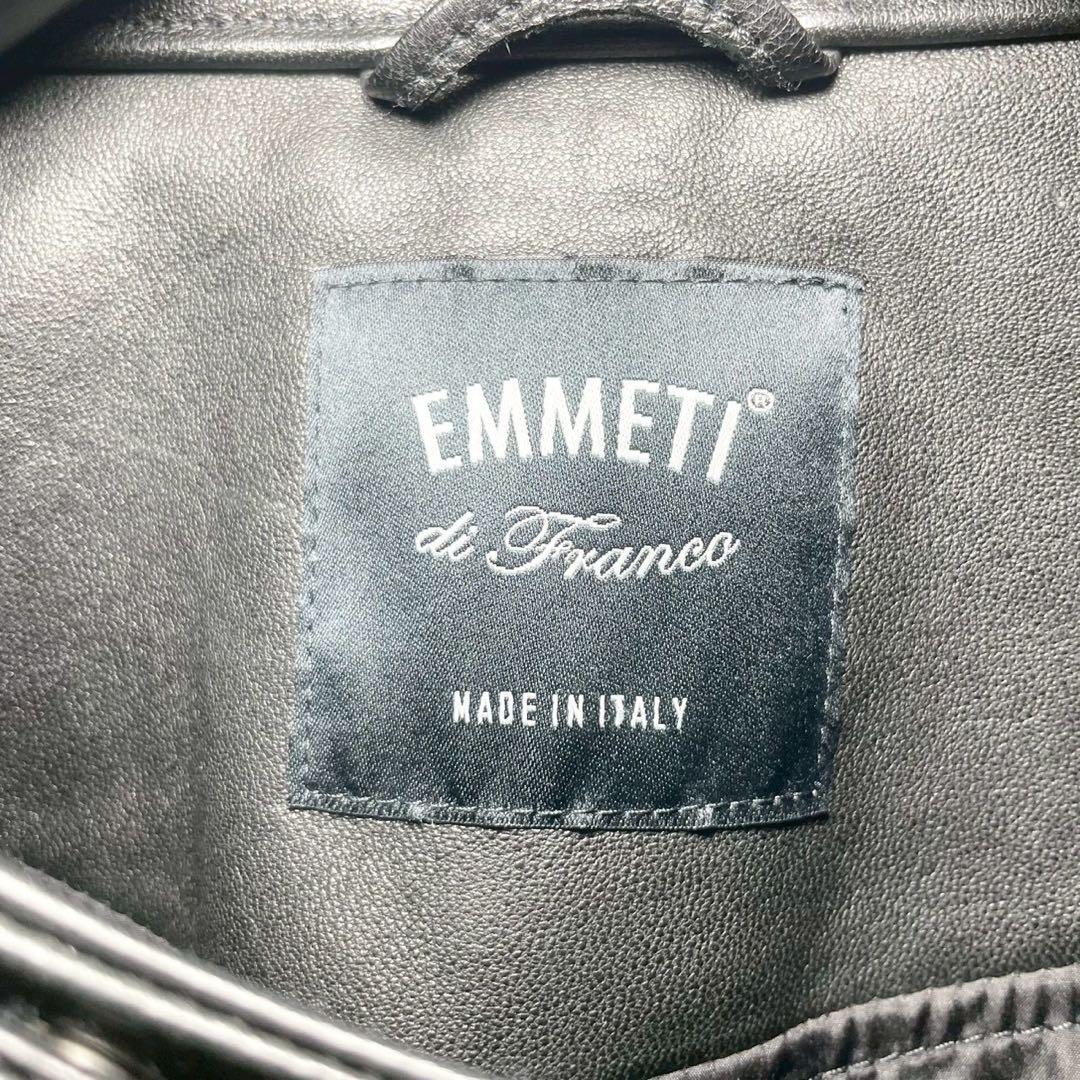 EMMETTI Leather Single Rider JURI Emmenti Lambskin #QYIO1W