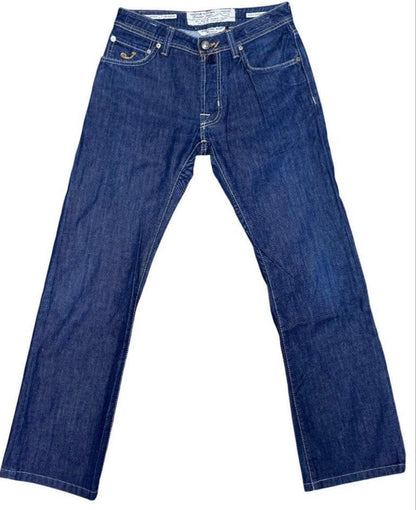Jacob Cohen Straight Denim Pants, Made in Italy #PC44LL