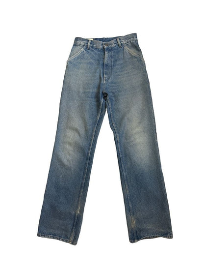 Gucci Eco-Wash Organic Straight Denim, Size 28 #PCIG0L