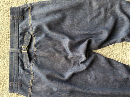 50s 60s Chambray Pants F Double Claw Camlock Talon #QYEMIX