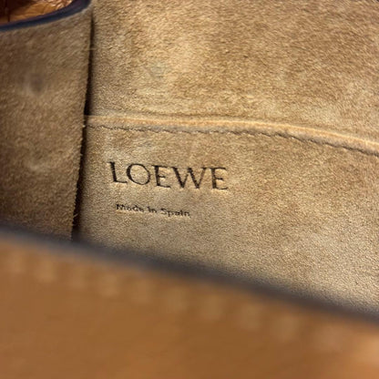 Loewe Gate Top Handle Mini Brown Soft Grain Calf Bag #QYF8B6